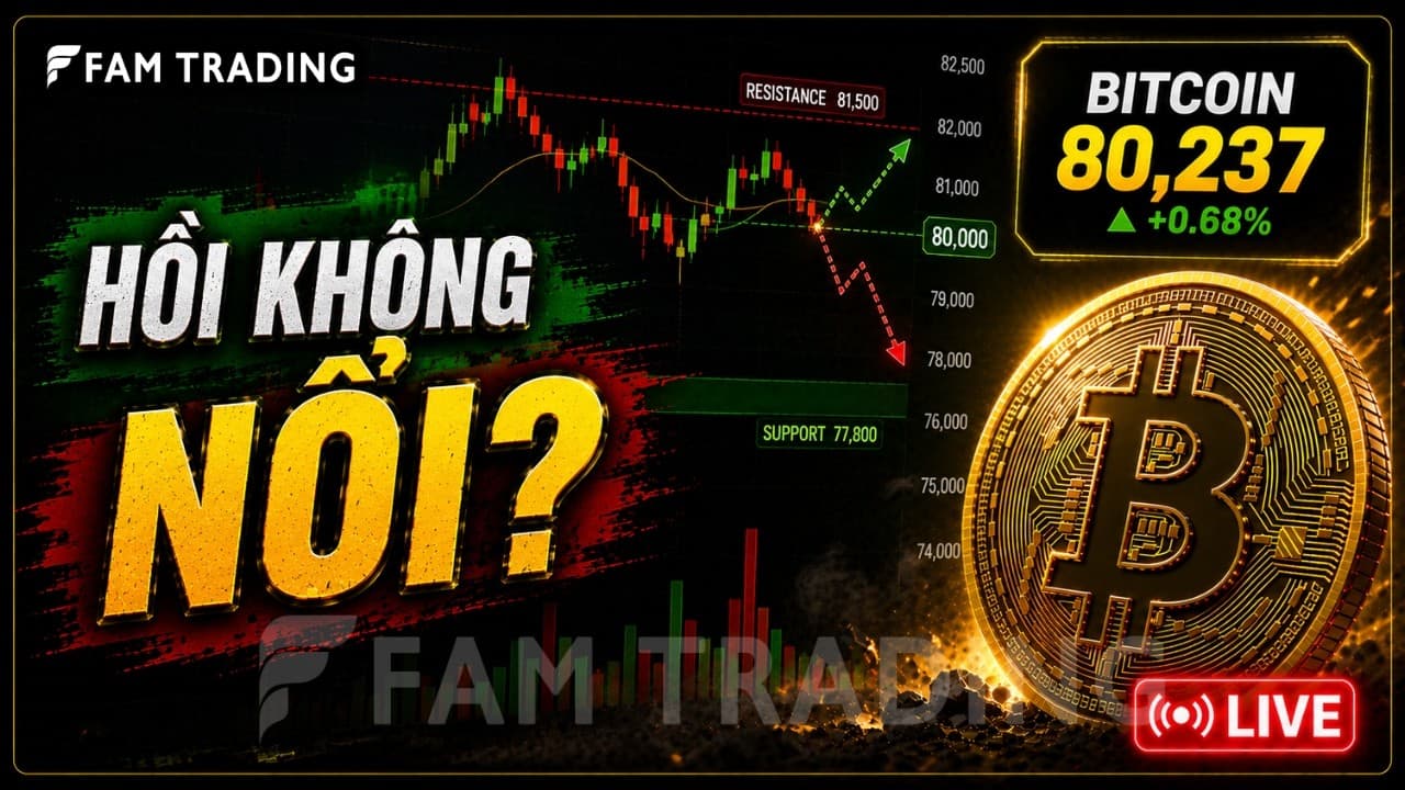FAM Trading: BTC 81K có thể là bẫy FOMO trước tin CPI